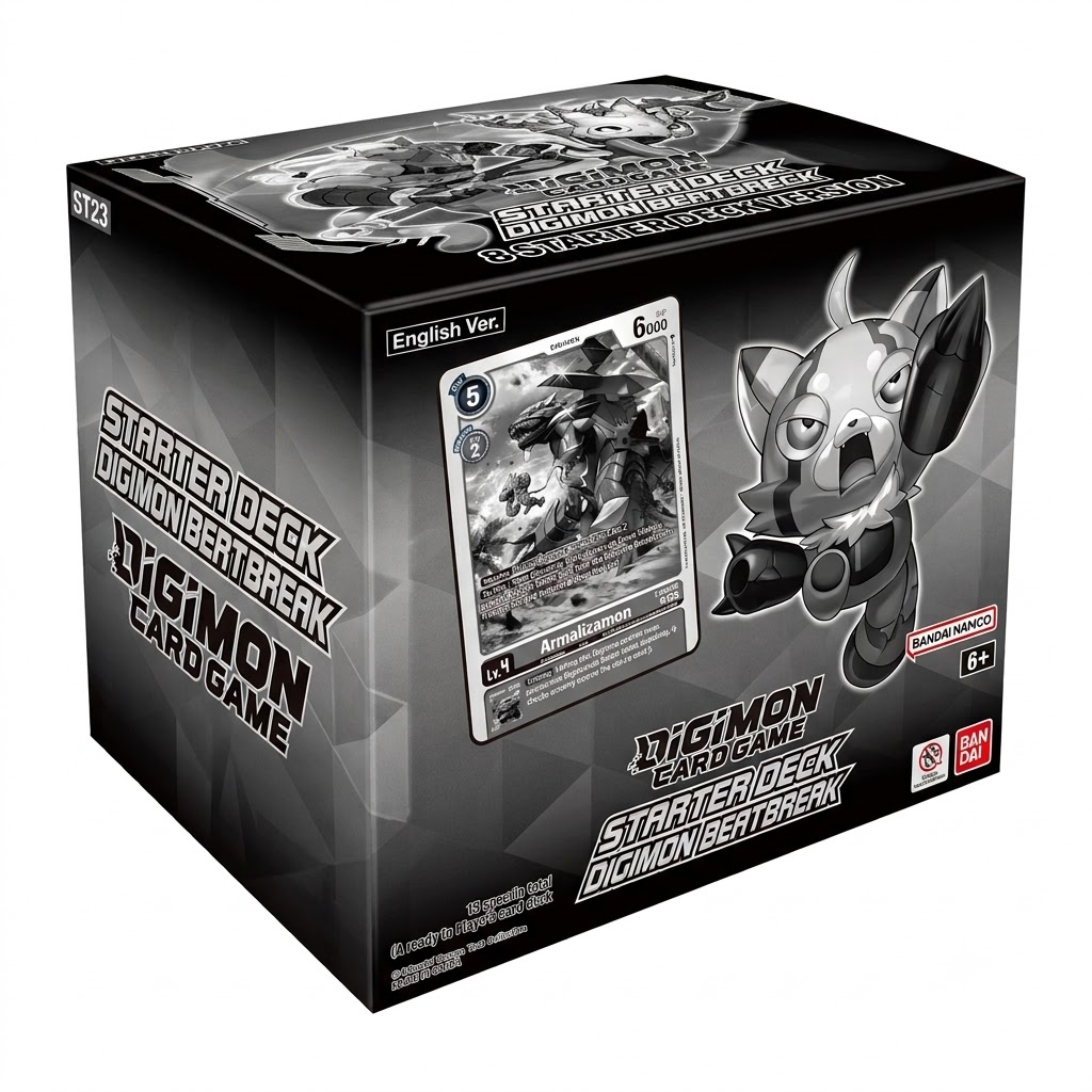 Bandai Digimon Card Game ST-23 Beatbreak Starter Deck Box Display 8 Mazzi Inglese