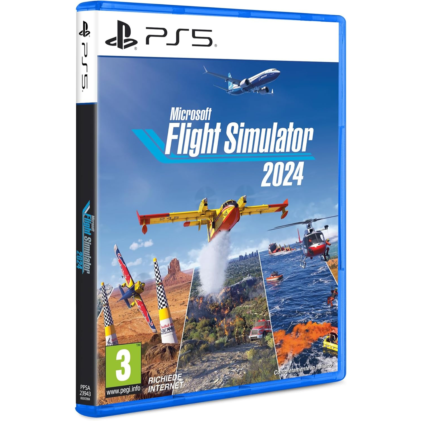 Microsoft Flight Simulator 2024 Ps5 Gioco Playstation 5 PAL Ita Nuovo Sigillato