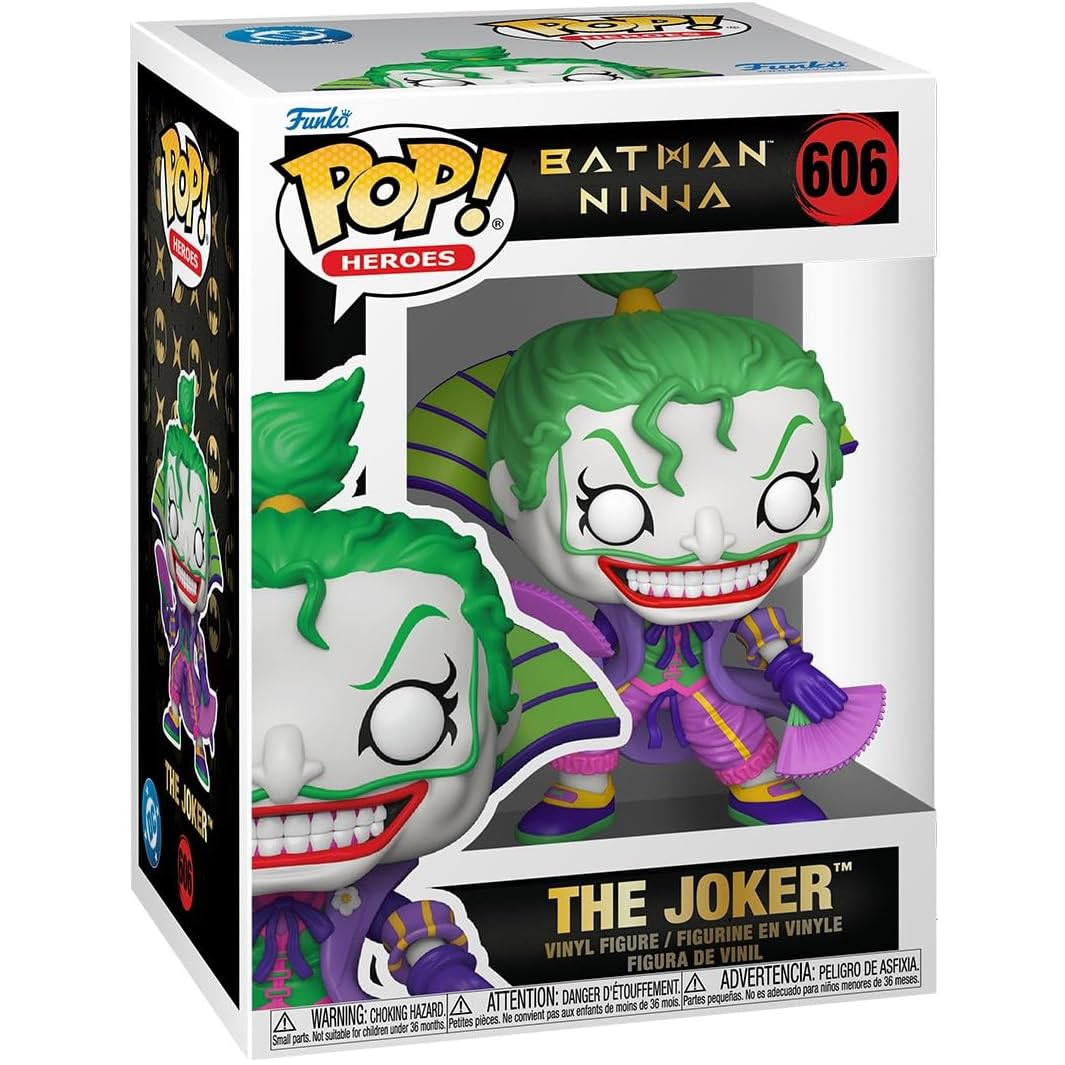 Funko Pop! DC Comics Heroes: Batman Ninja (606) The Joker - Vinyl Figure 9cm