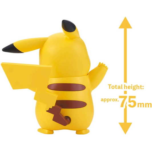 Bandai Pokémon: Model Kit Pokepla Plamo Quick 01 Pikachu - Figure 10cm PVC