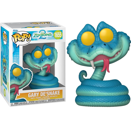 Funko Pop! Disney Zootopia 2 (1655) Gary De'Snake Figure Serpente 9cm