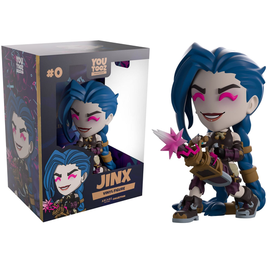 You Tooz Arcane Collection - Jinx Vinyl Figure 11 cm - Statuetta Arcane