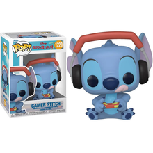 Funko Pop! Disney Lilo & Stitch (1229) Gamer Stitch Figure Videogame 9cm