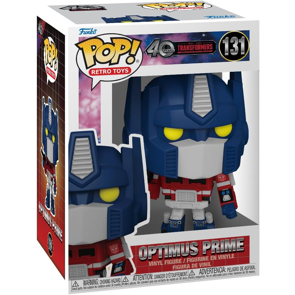 Funko Pop! Retro Toys: Transformers (131) Optimus Prime - Vinyl Figure 9cm