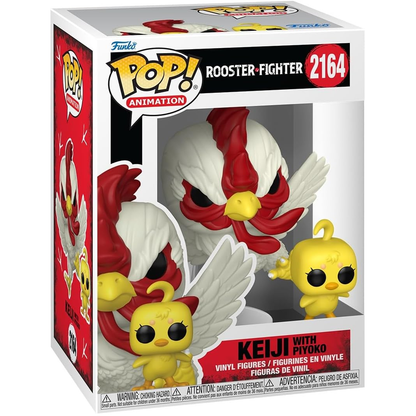 Funko Pop! Animation Rooster Fighter (2164) Keiji & Piyoko - Vinyl Figure 9cm