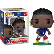 Funko Pop! Football: France FFF (77) Eduardo Camavinga - Vinyl Figure 9cm