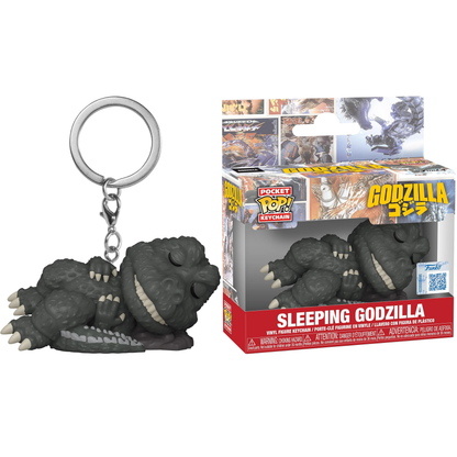 Funko Pocket Pop! Keychain: Sleeping Godzilla - Vinyl Figure 4cm