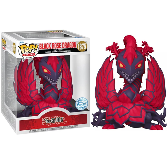 Funko Pop! Deluxe Yu-Gi-Oh! (1875) Black Rose Dragon Special Edition - Vinyl Figure 9cm