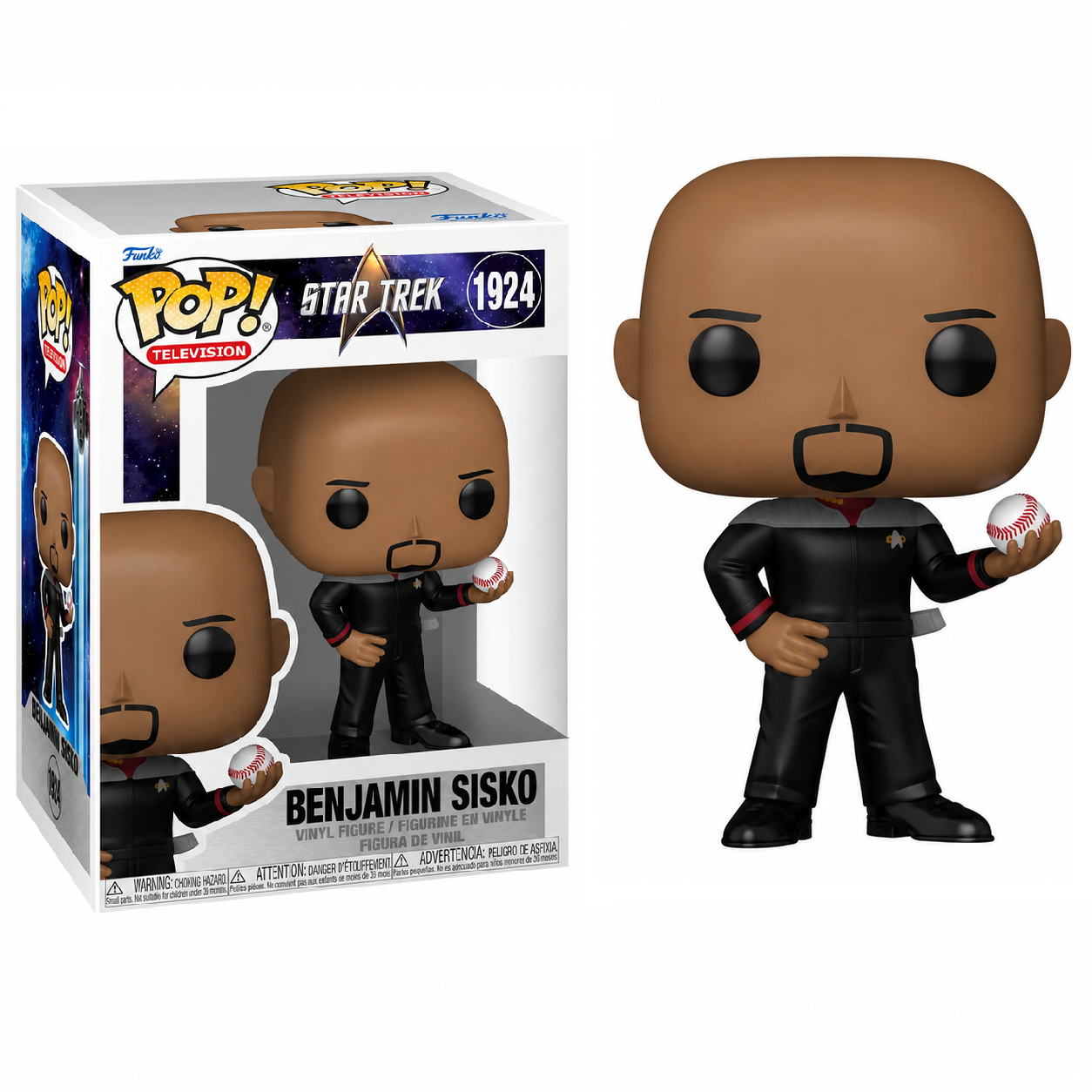 Funko Pop! Television Star Trek (1924) Benjamin Sisko - Vinyl Figure 9cm