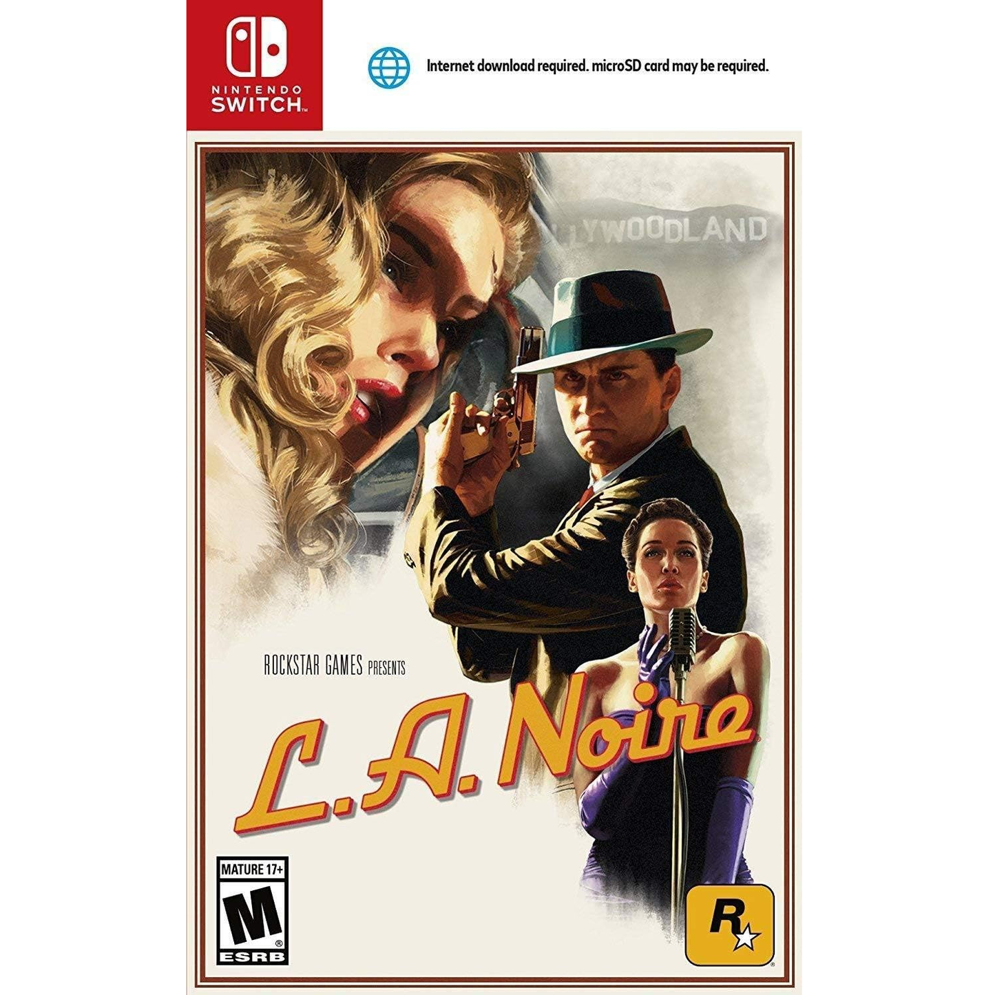 L.A. Noire Nintendo Switch Videogioco Multilingua Italiano Nuovo Sigillato