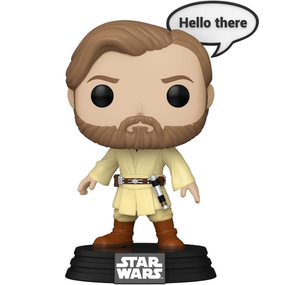 Funko Pop! Star Wars (781) Obi-Wan Kenobi - Bobblehead Vinyl Figure 9cm