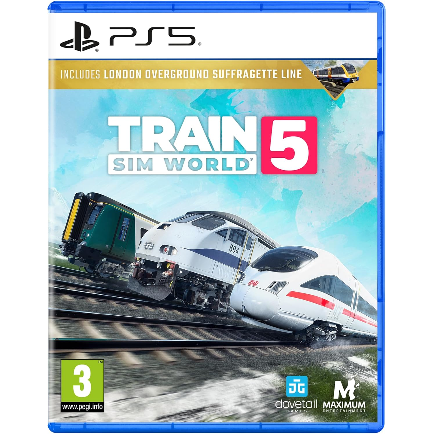 Train Sim World 5 Ps5 Videogioco Playstation 5 Multilingua Italiano Nuovo Sigillato