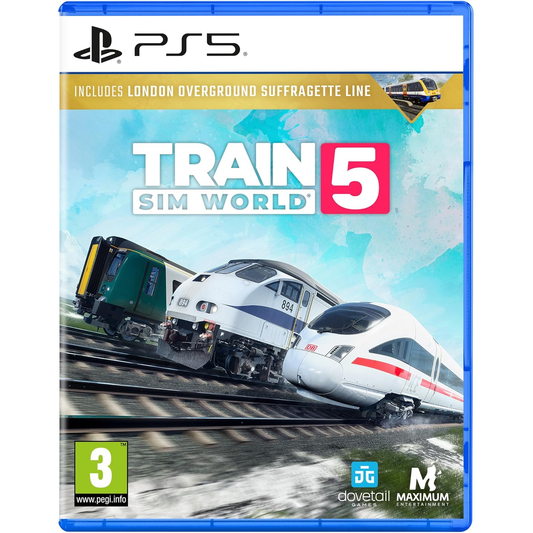 Train Sim World 5 Ps5 Videogioco Playstation 5 Multilingua Italiano Nuovo Sigillato