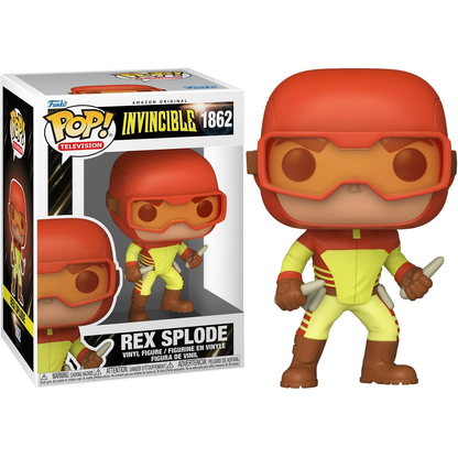 Funko Pop! Television: Invincible 2 (1862) Rex Splode - Vinyl Figure 9cm
