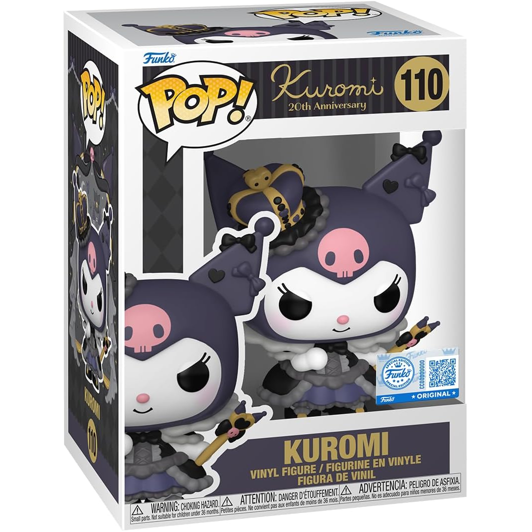 Funko Pop! Hello Kitty (110) Kuromi 20Th Anniversary Special Edition - Vinyl Figure 9cm