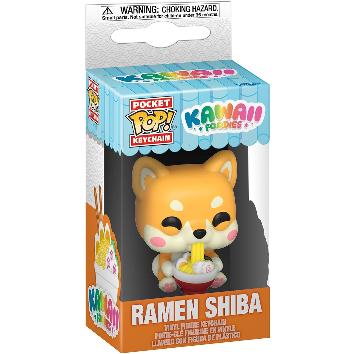 Funko Pocket Pop! Keychain: Kawaii Foodies - Ramen Shiba Mini Figure