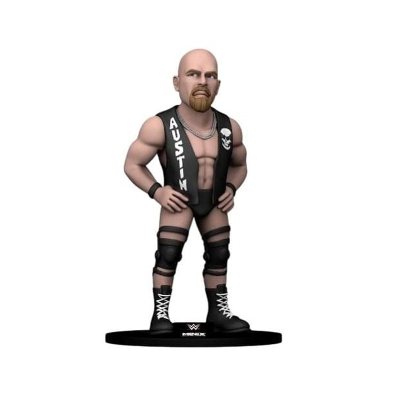 Minix WWE Stone Cold Steve Austin (Sports 108) Wrestling PVC Figure 12Cm