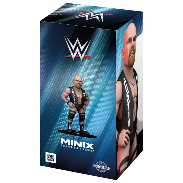 Minix WWE Stone Cold Steve Austin (Sports 108) Wrestling PVC Figure 12Cm
