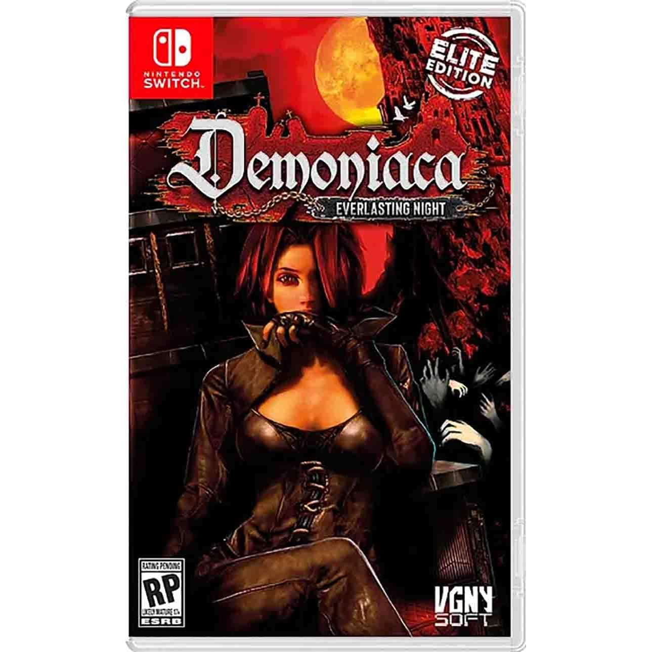 Demoniaca Everlasting Night Elite Edition Nintendo Switch Gioco Import Multilingua Nuovo