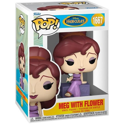 Funko Pop! Disney: Hercules (1667) Meg With Flower - Vinyl Figure 9cm