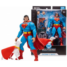 McFarlane Toys DC Multiverse (09) Superman & Krypto - Figure PVC 18cm