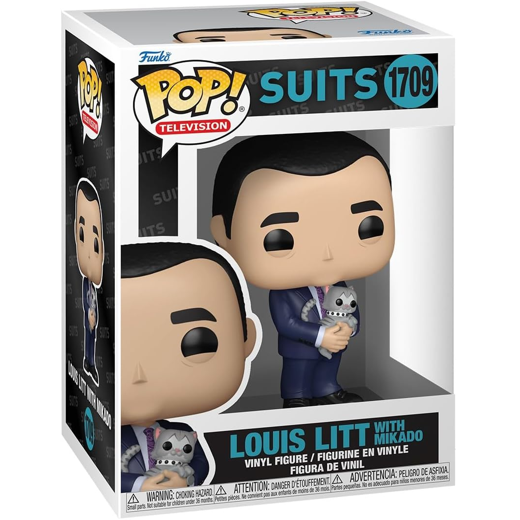 Funko Pop! Television: Suits (1709) Louis Litt With Mikado - Vinyl Figure 9cm
