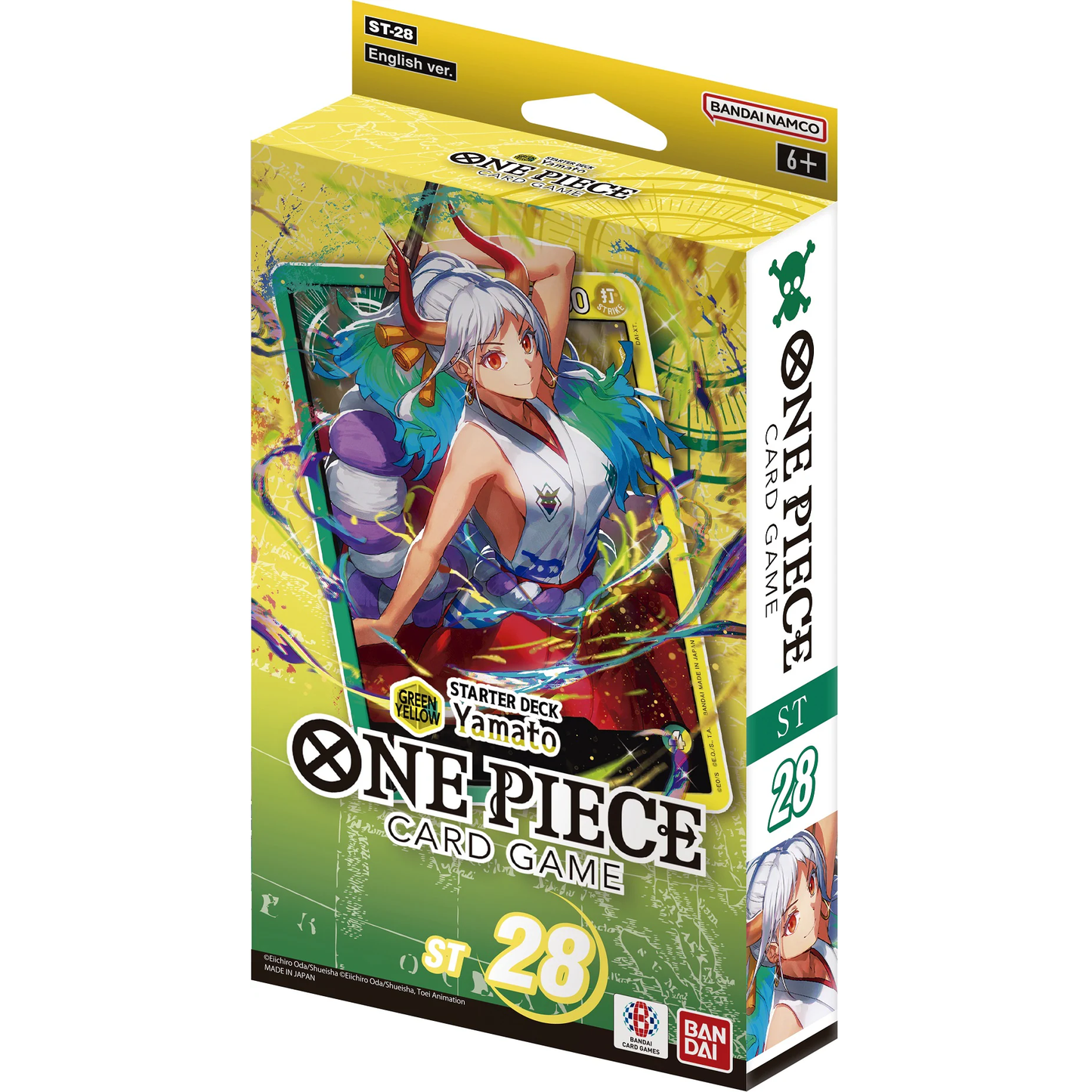 Bandai One Piece Card Game: Yamato Starter Deck ST-28 ENG + Booster OP-11 Sigillato TCG