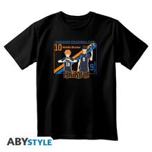 ABYstyle - T-Shirt Haikyu - Maglietta Karasuno Volleyball Club (Hinata & Kageyama) - Maglia (Tg. XL)