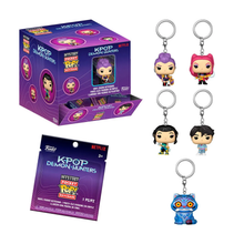Funko Pop! Mystery Box Pocket Keychain: Kpop Demon Hunters - Random Mini Figure (12pz)