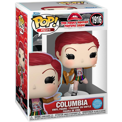 Funko Pop! Plus The Rocky Horror Picture Show (1916) Columbia With Glitter- Vinyl Figure 9cm