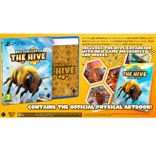 Bee Simulator The Hive - Edizione Slipcase Ps5 Gioco Playstation 5 PAL Eu Ita Nuovo Sigillato