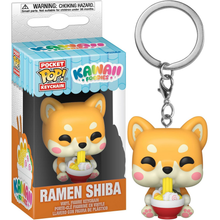 Funko Pocket Pop! Keychain: Kawaii Foodies - Ramen Shiba Mini Figure