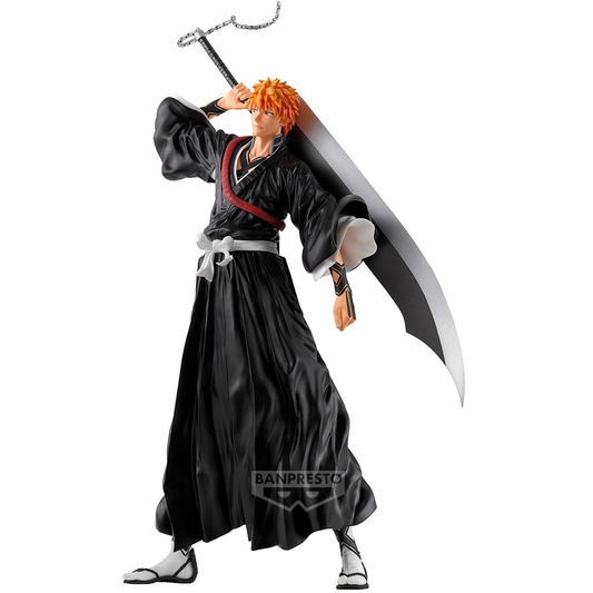 Banpresto Grandista Bleach: Kurosaki Ichigo Statua Da Collezione - Figure 32cm PVC