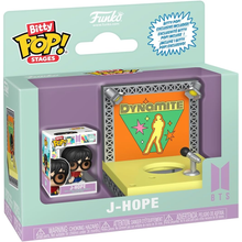 Funko Bitty Pop! Stages BTS: J-Hope (Dynamite) Mini Vinyl Figure 3cm Da Collezione