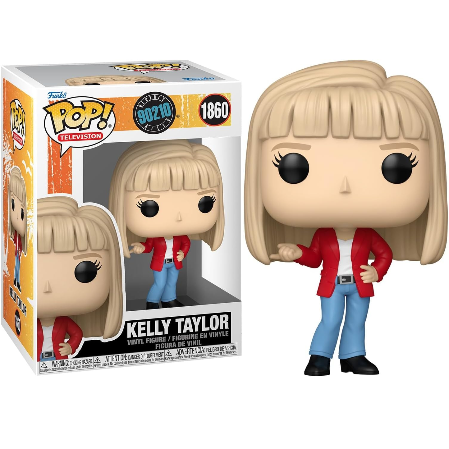 Funko Pop! Television Beverly Hills 90210 (1860) Kelly Taylor - Vinyl Figure 9cm