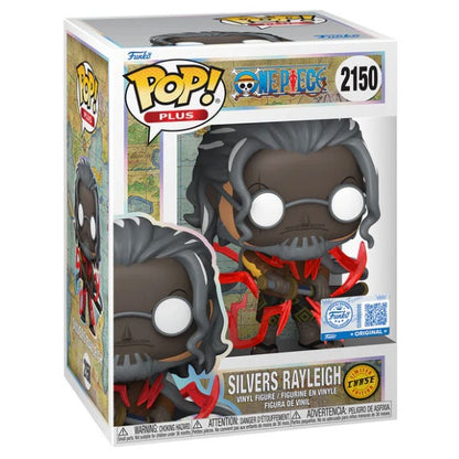 Funko Pop! Plus One Piece (2150) Silvers Rayleigh "Chase Edition" - Vinyl Figure 9cm