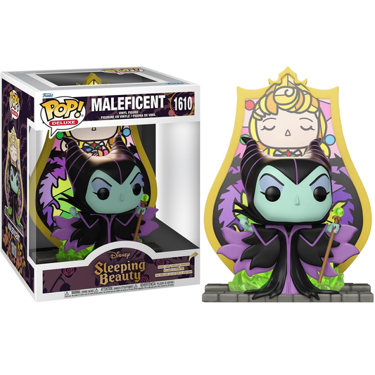 Funko Pop ! Deluxe Disney Sleeping Beauty - (1610) Maleficent Vinyl Figure 15cm