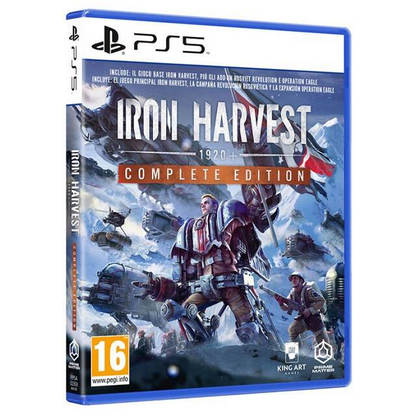 Iron Harvest 1920 Complete Edition PS5 Videogioco Playstation 5 Copertina Italiana