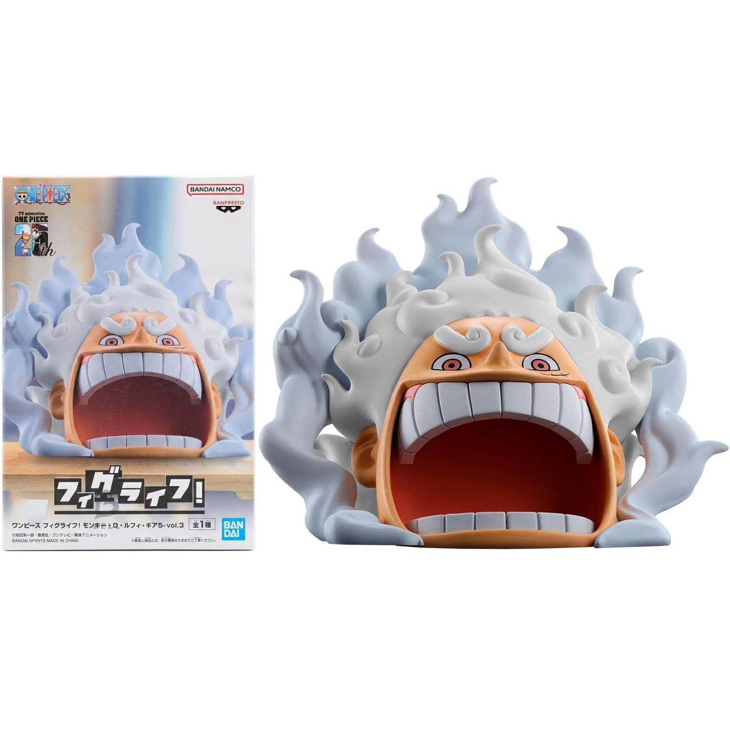 Banpresto One Piece: Monkey D. Luffy Gear 5 (Vol. 3) Figure PVC 10cm