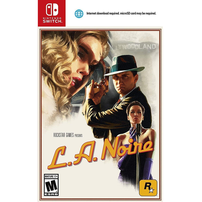 L.A. Noire Nintendo Switch Videogioco Multilingua Italiano Nuovo Sigillato