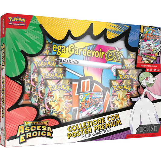 Pokémon GCC: Megaevoluzione Ascesa Eroica - Collezione Poster Premium Mega Gardevoir