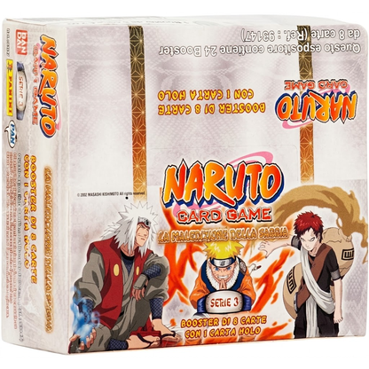 Naruto Maledizione della Sabbia Serie 3 Booster Box 24 Buste Carte Collezionabili