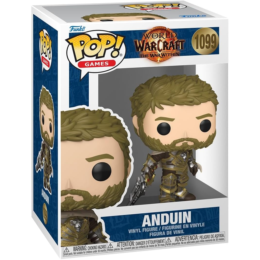 Funko Pop! Games: World Of Warcraft (1099) Anduin Wrynn - Vinyl Figure 9cm