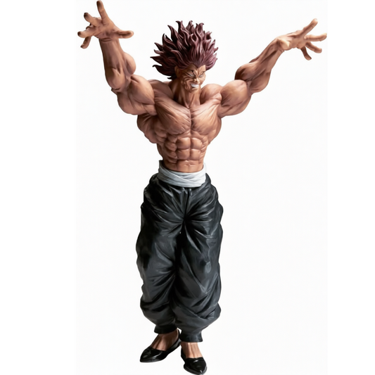 Banpresto Grandista Baki: Yujiro Hanma Statua Da Collezione - Figure 31cm PVC