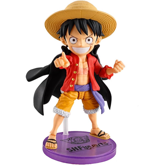 Bandai Tamashii Nations S.H. Figuarts: One Piece Monkey D. Luffy - Figure Articolata 9cm