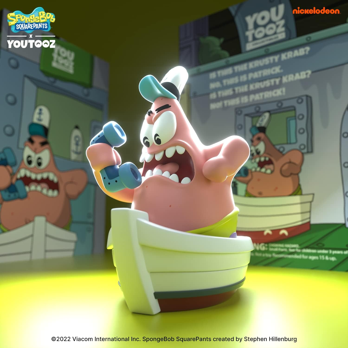 You Tooz SpongeBob Squarepants - Patrick Star Vinyl Figure 11 cm