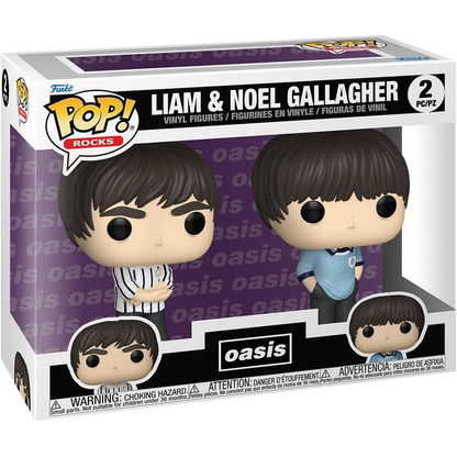 Funko Pop! Rocks Oasis (2pack) Liam & Noel Gallagher - Vinyl Figure 9cm