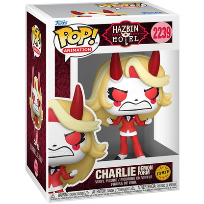 Funko Pop! Animation Hazbin Hotel (2239) Charlie Morningstar (Chase Edition) - Vinyl Figure 9cm