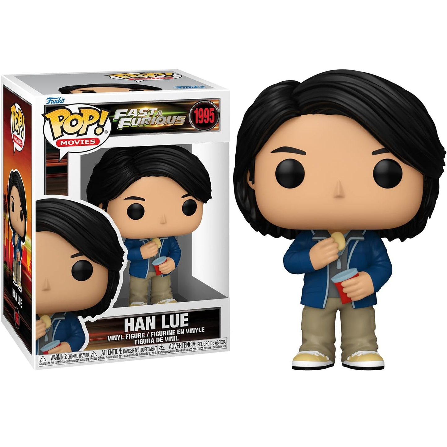 Funko Pop! Movies: Fast & Furious (1995) Han Lue - Vinyl Figure 9cm (Preordine)