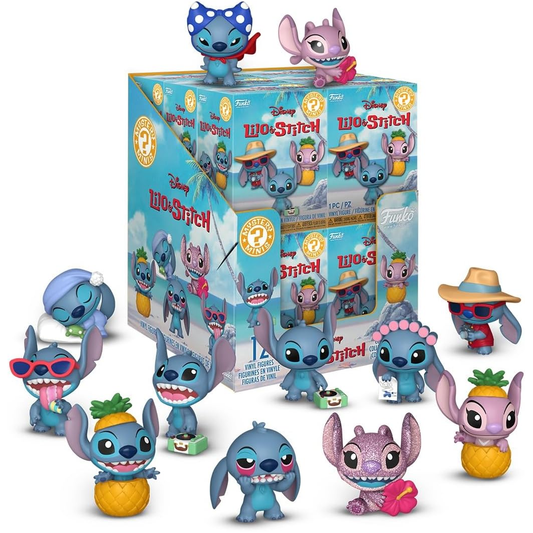 Funko Mystery Minis: Lilo & Stitch (1pz) Random Mini Vinyl Figure Da Collezione